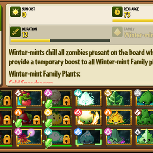 Winter Mint Gallery Plants Vs Zombies Wiki Fandom