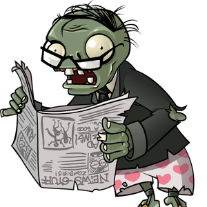 Newspaper Zombie Gallery Plants Vs Zombies Wiki Fandom