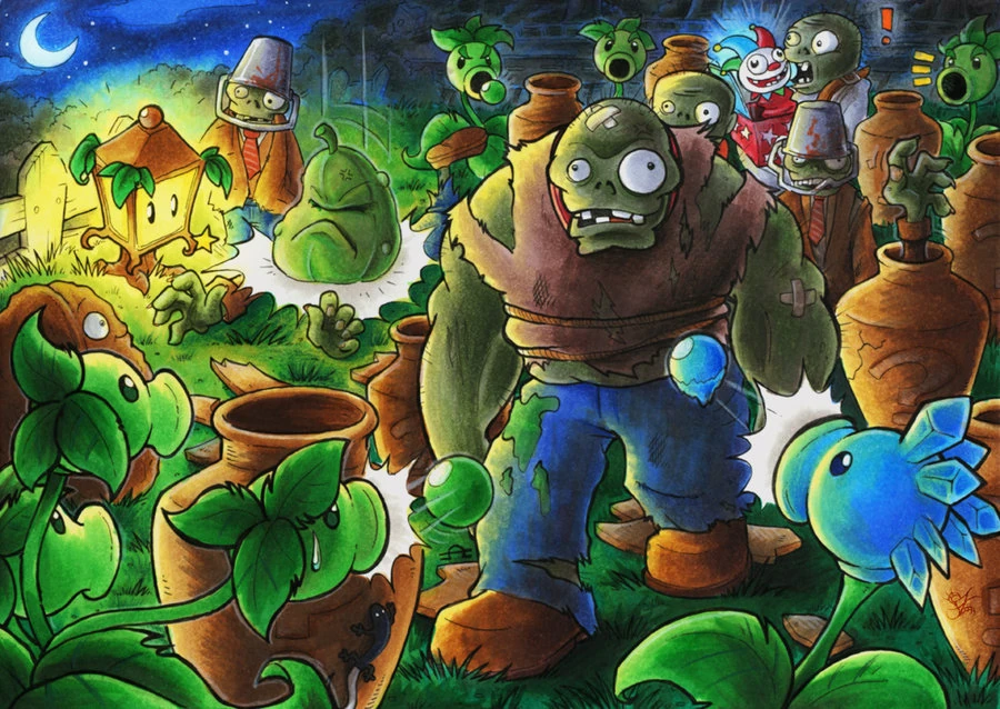Image Plants vs zombies vasebreaker .jpg Plants vs. Zombies Wiki