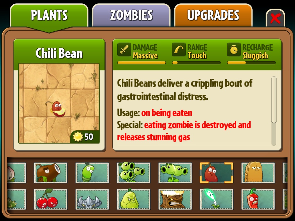 Image - Chili Bean unused costume.jpg | Plants vs. Zombies Wiki