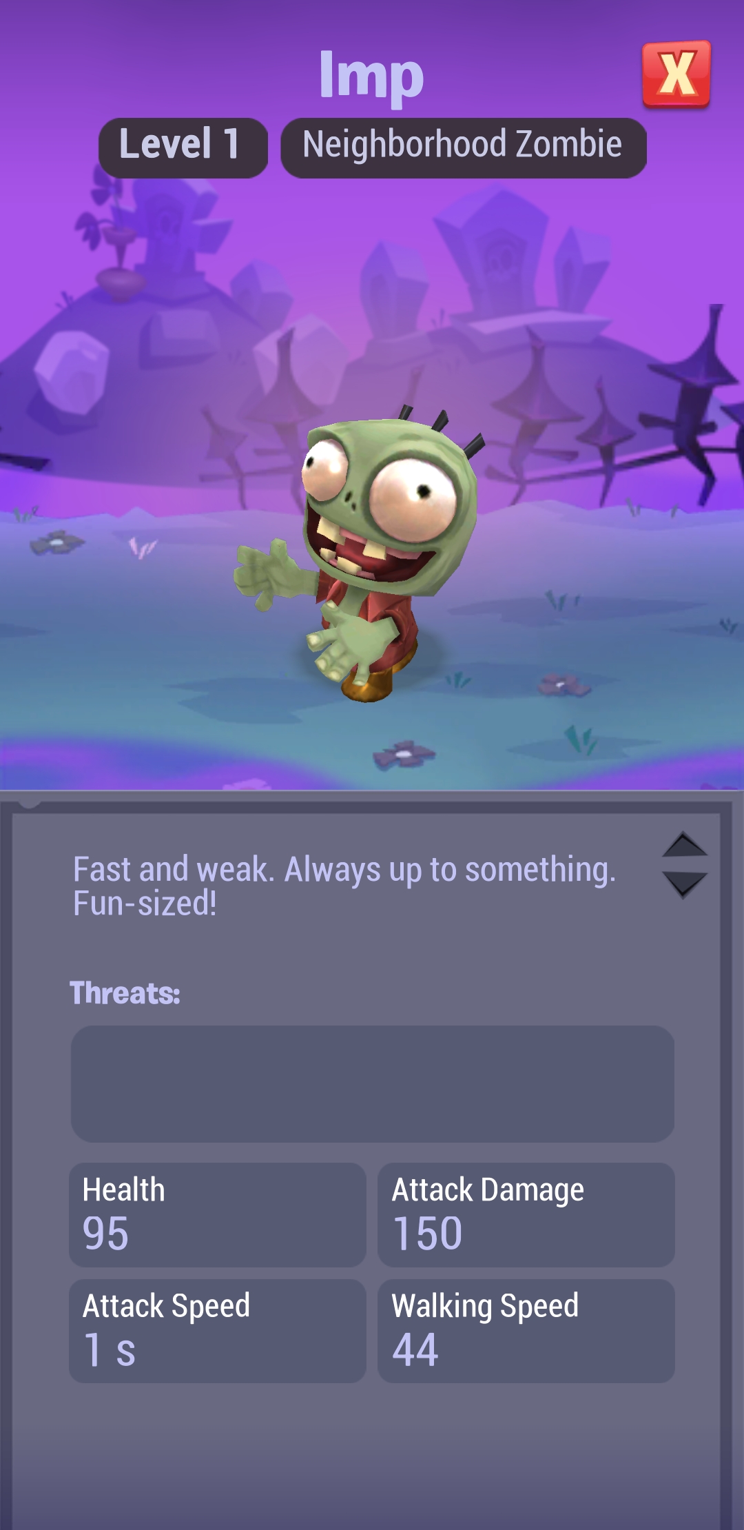 Imp (Plants vs. Zombies 3) | Plants vs. Zombies Wiki | Fandom