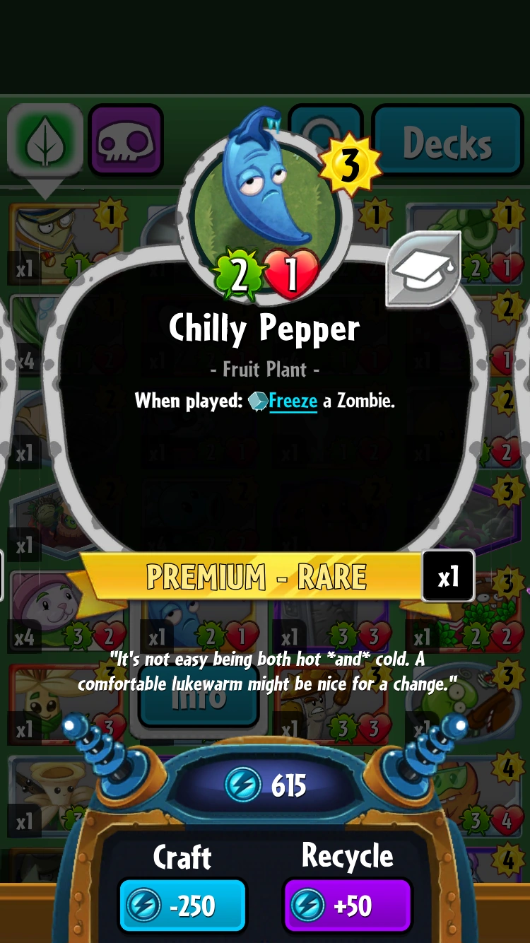 Chilly Pepper (Plants vs. Zombies Heroes) Plants vs. Zombies Wiki FANDOM powered by Wikia