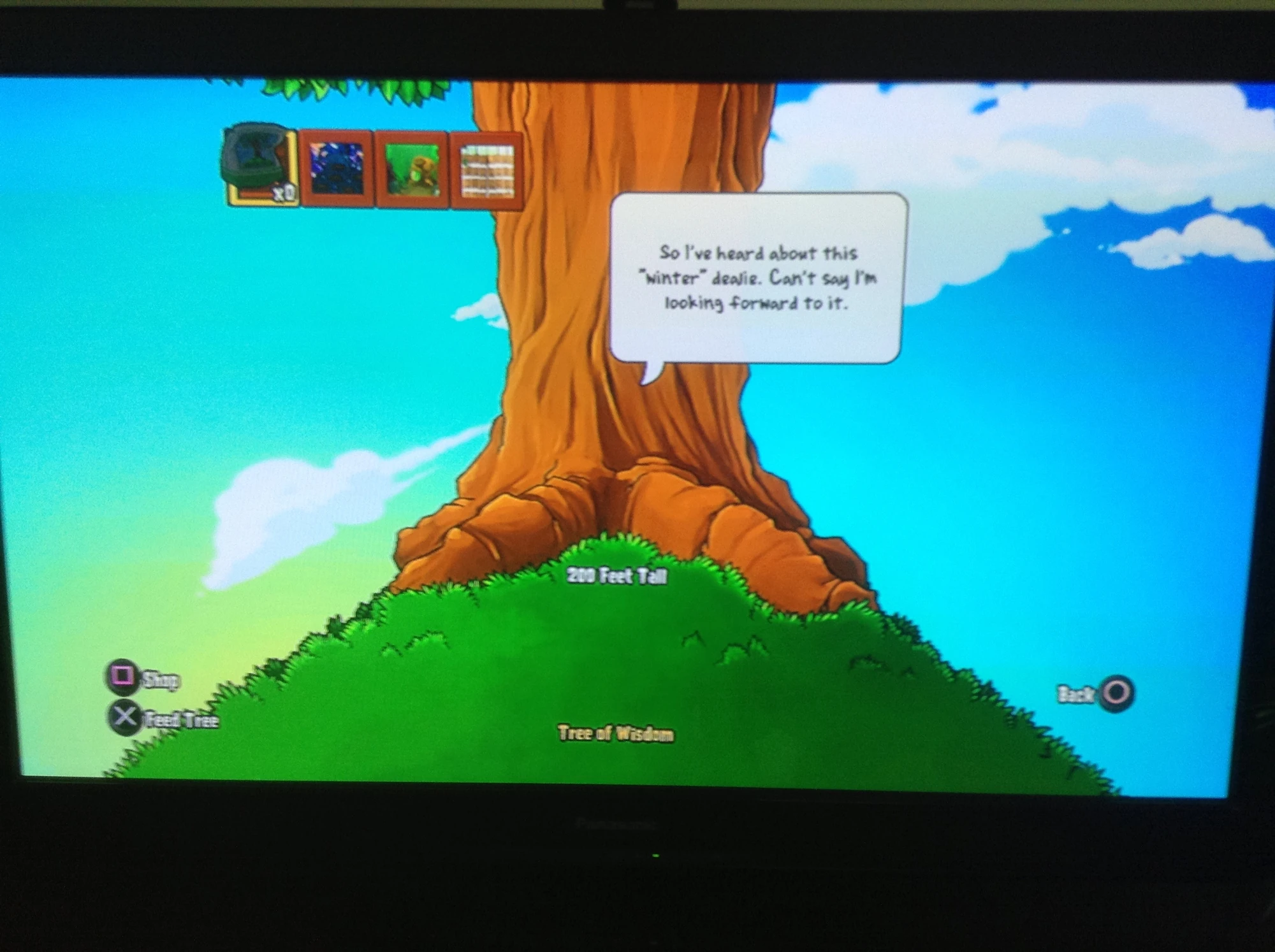 Image Tree with the leaves on top..jpg Plants vs. Zombies Wiki