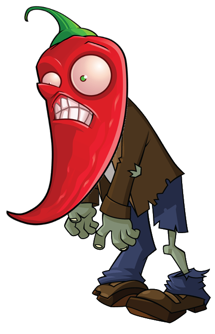 Jalapeno Zombie | Plants vs. Zombies Wiki | FANDOM powered by Wikia