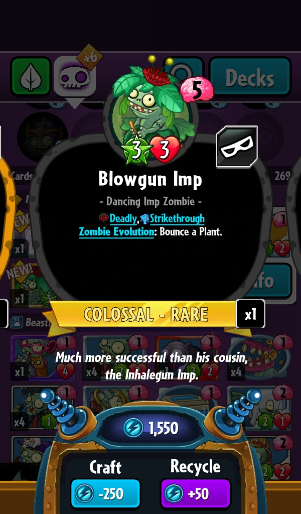 Blowgun Imp | Plants vs. Zombies Wiki | FANDOM powered by Wikia