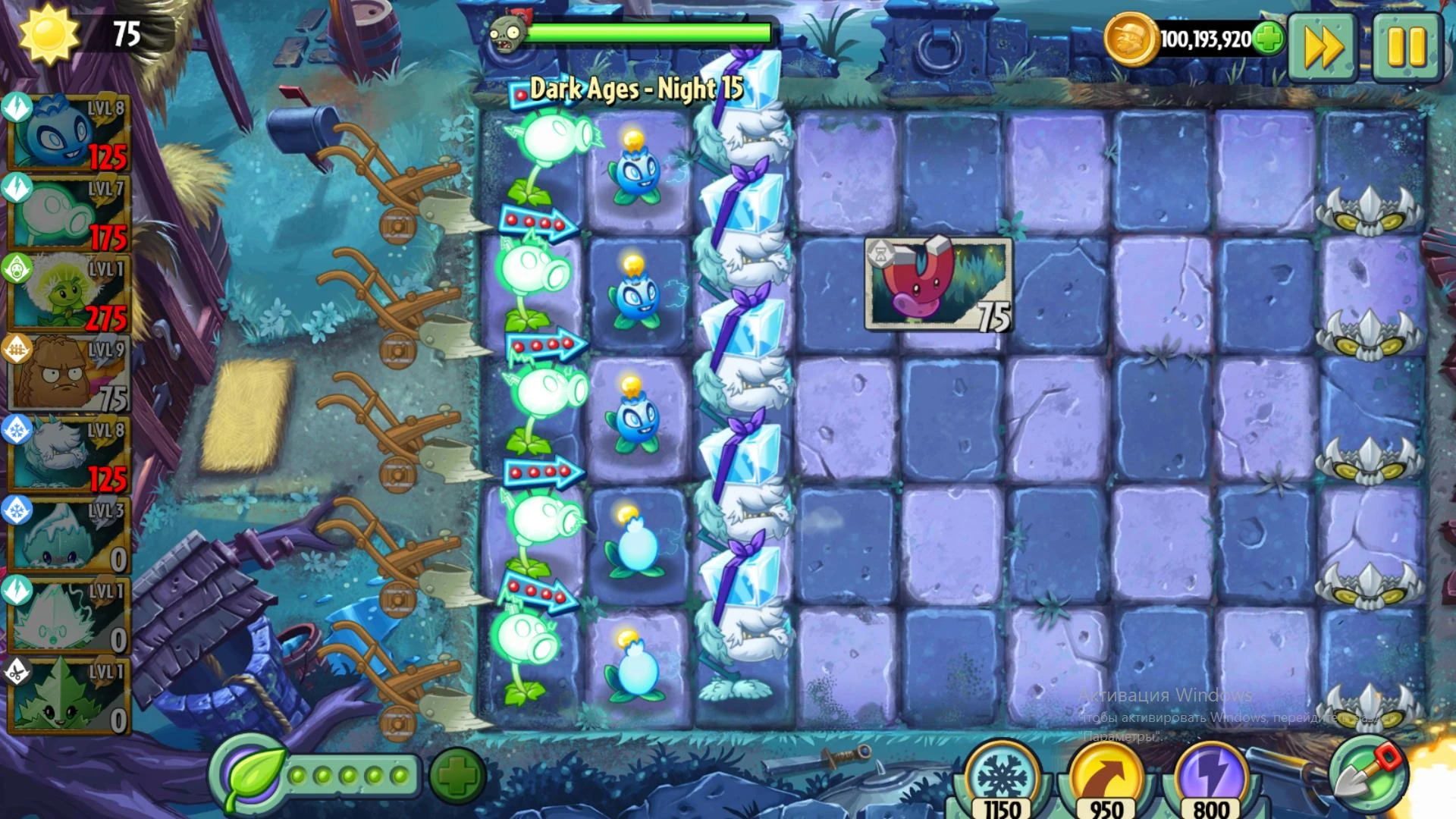 Dark Ages Night 15 Plants Vs Zombies Wiki Fandom