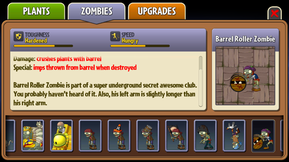 Barrel Roller Zombie Plants Vs Zombies Wiki Fandom