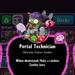 Portal Technician Gallery Plants Vs Zombies Wiki Fandom