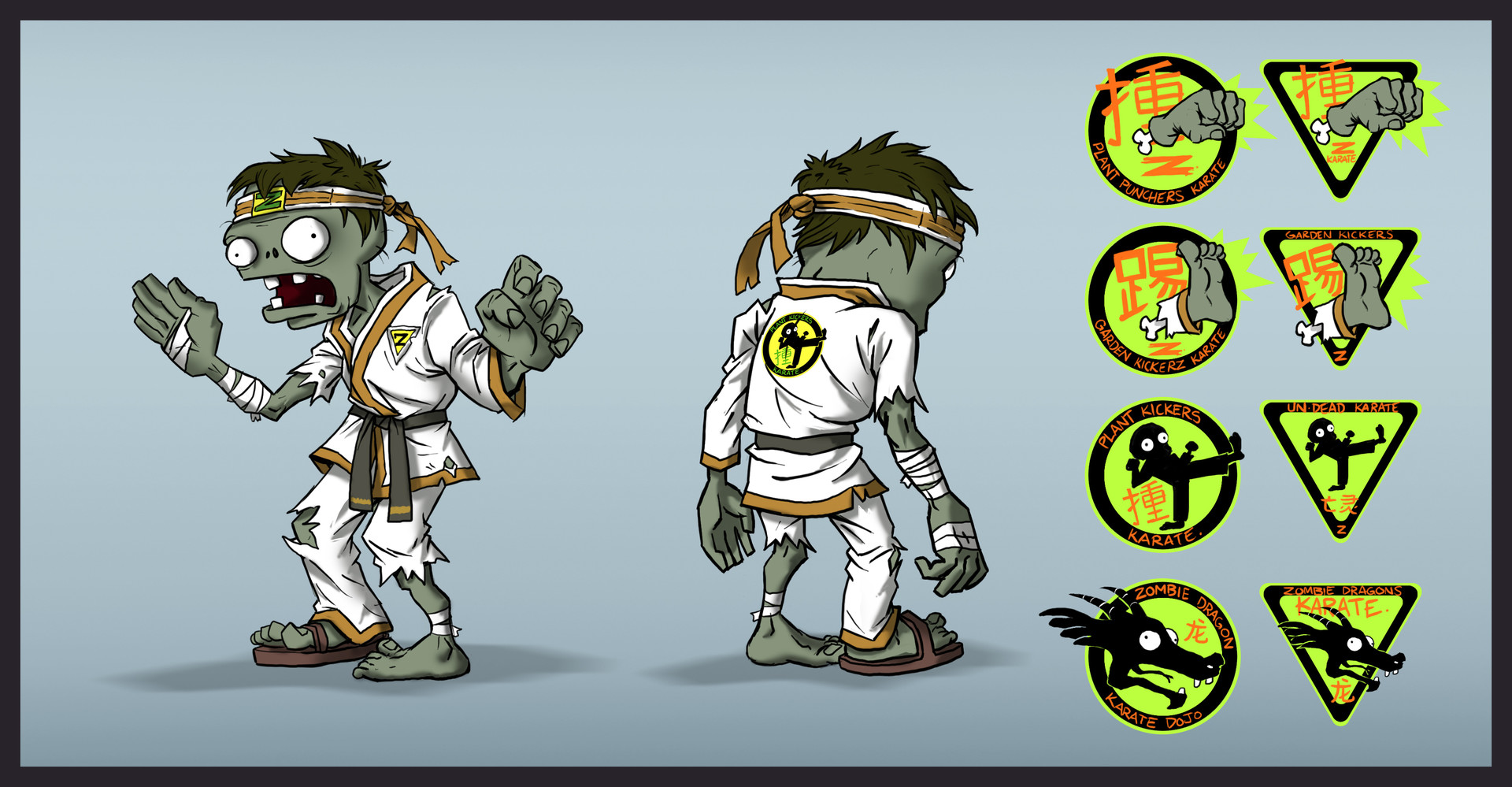 Karate Zombie | Plants vs. Zombies Wiki | Fandom