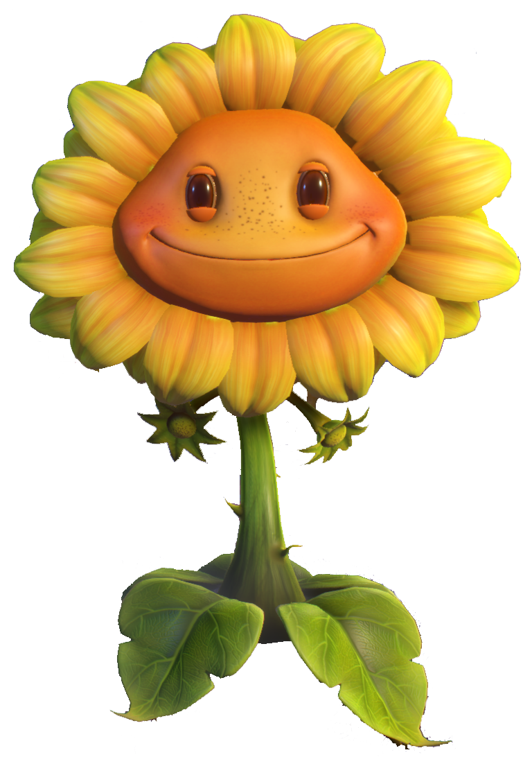 Image - HD Sunflower GW2.png | Plants vs. Zombies Wiki ...