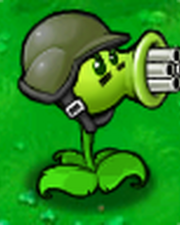 Gatling Pea Plants Vs Zombies Plants Vs Zombies Wiki Fandom