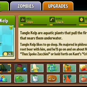 Tangle Kelp Plants Vs Zombies Gallery Plants Vs Zombies Wiki Fandom