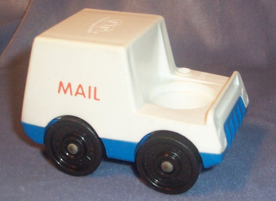 fisher price mail truck