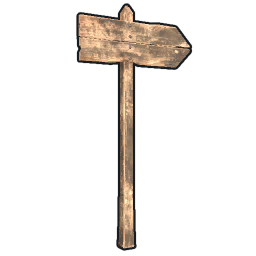 Image - Single Sign Post icon.png | Rust Wiki | FANDOM powered by Wikia