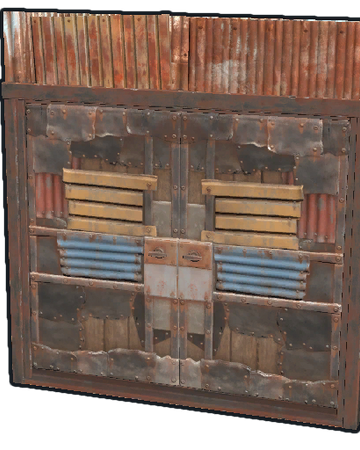 Sheet Metal Double Door Rust Wiki Fandom