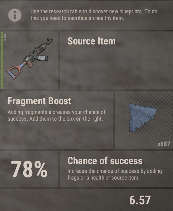 Image Research Table GUI Researching.png Rust Wiki FANDOM powered