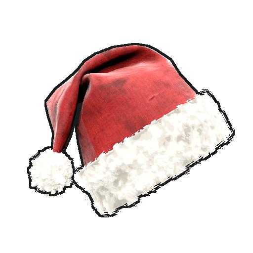 the santa hat