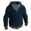 Значок Голубой Hoodie