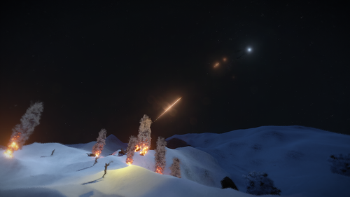 Attack Helicopter Night