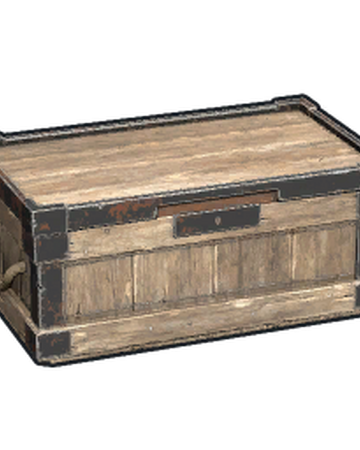 large wooden box