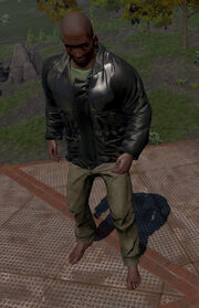 Black snow jacket
