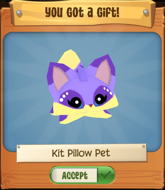 animal jam fox pillow pet