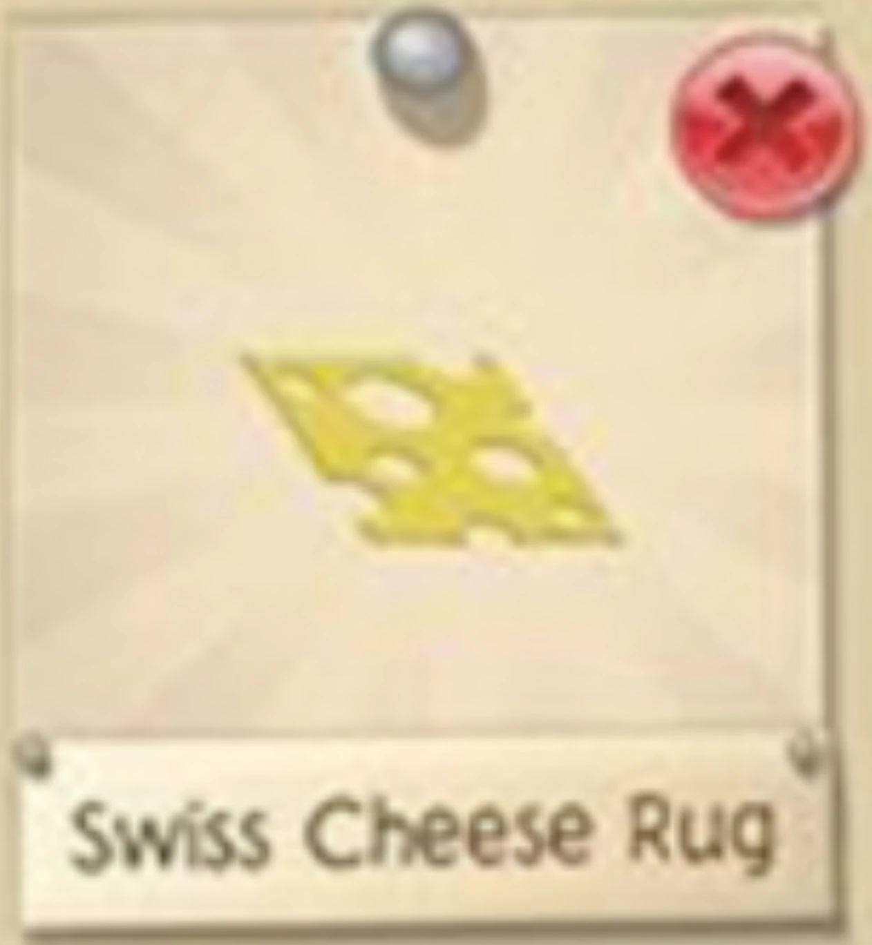 Rare Swiss Cheese Rug Play Wild Item Worth Wiki Fandom
