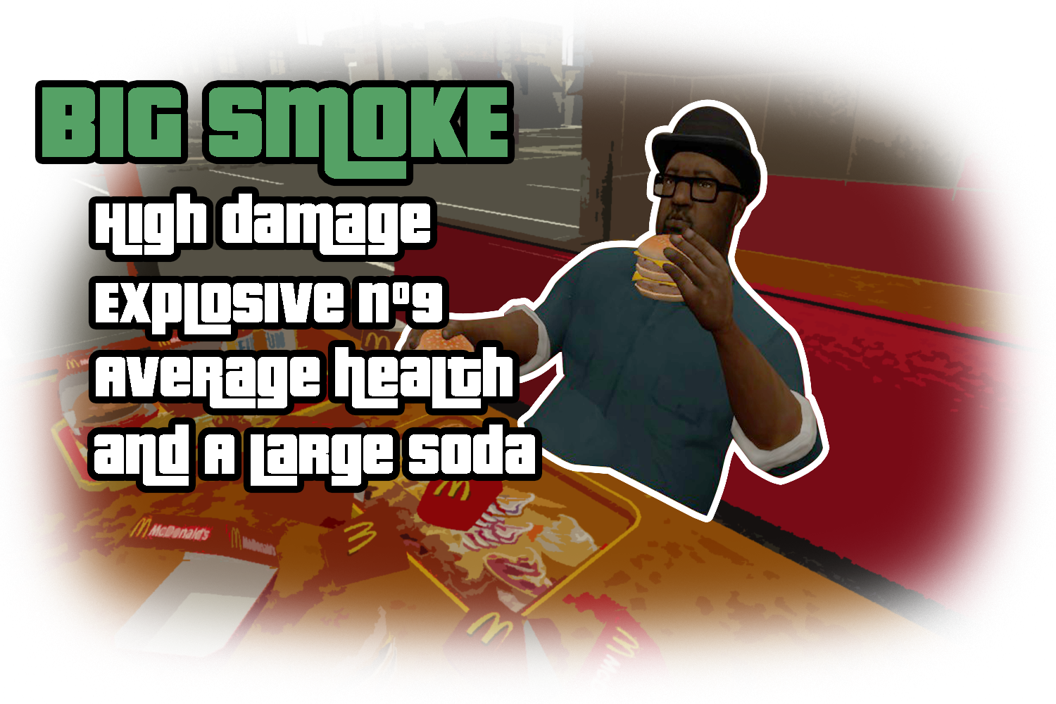 Big Smoke Playervsboss Wiki Fandom Powered By Wikia - big smoke roblox hat