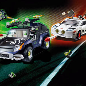 playmobil spy truck