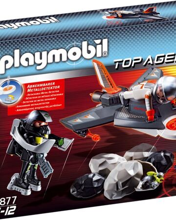 playmobil fighter jet