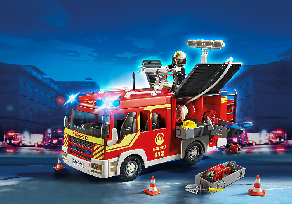 playmobil fire engine 5363