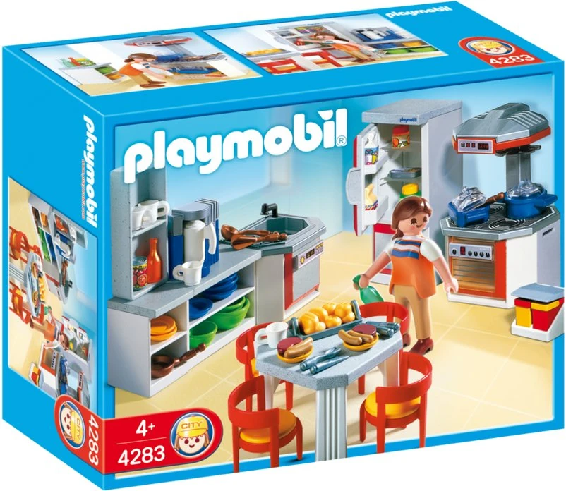 playmobil kitchen set