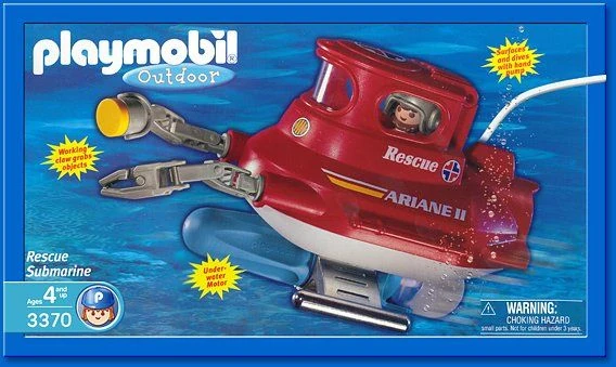 playmobil submarine