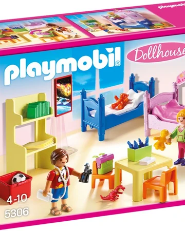 playmobil 5306 dollhouse children's room