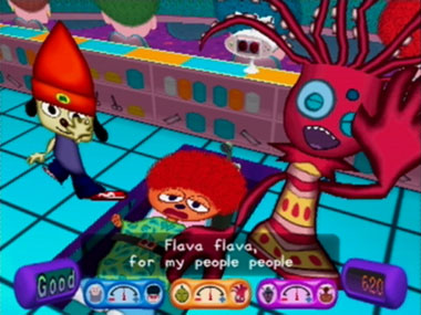 parappa the rapper 2 hairdresser octopus