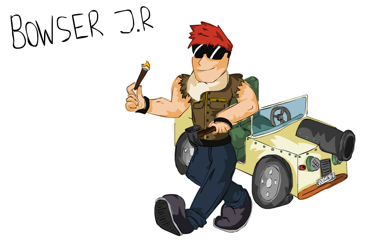Image - Realistic Bowser Jr..png | PlayStation All-Stars Wiki | FANDOM
