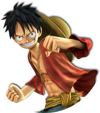 Monkey D Luffy Playstation All Stars Fanfiction Royale Wiki Fandom - one piece luffy face roblox