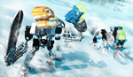 Toa Mata Kopaka Against Bohrok Kohrak