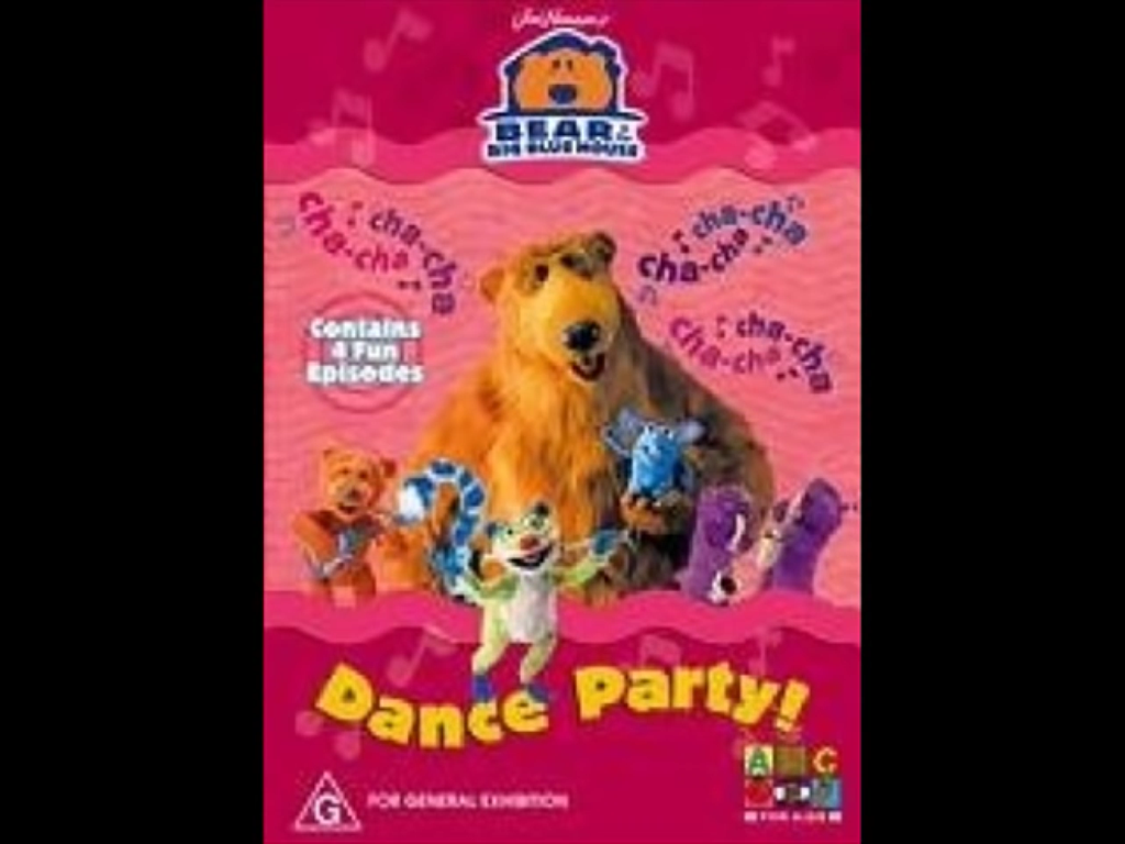 Bear in the big blue house : dance party | Plush react animal show ...