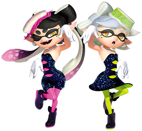 Squid Sisters | P.M. Universe Wiki | Fandom