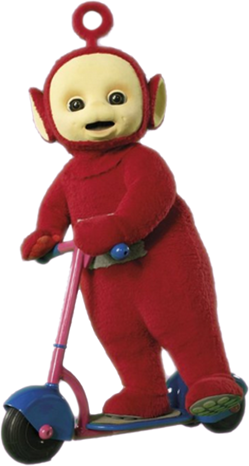 teletubbies po scooter toys