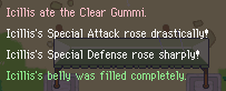 Consume Gummi Effects