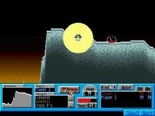Scorched Earth Tank Game