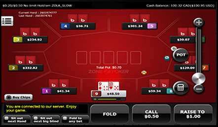 Ignition-mobile-fast-fold-poker-screenshot