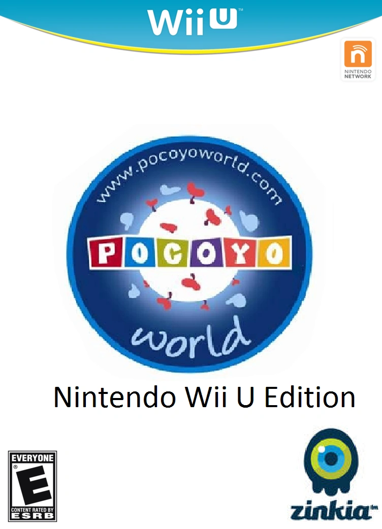 Image Wii u box art front template game case game cover blank by