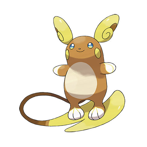 Alola Raichu Pokémon Wiki Fandom