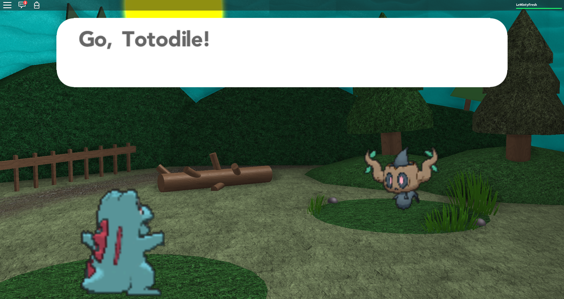 Totodile Pokemon Brickbronze Wikia Fandom - roblox pokemon brick bronze froakie evolves episode 5