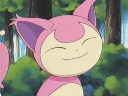 A happy skitty