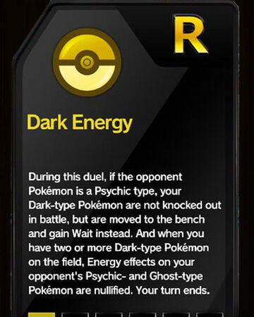 Dark Energy Pokemon Duel Wiki Fandom