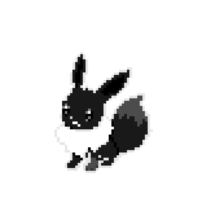 Darkened Eevee